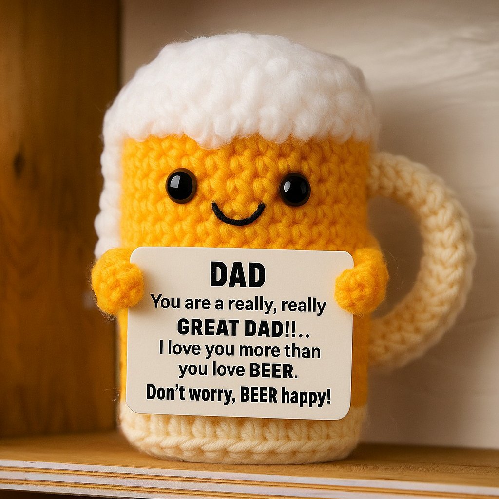 Funny Crochet Father's Day Gift