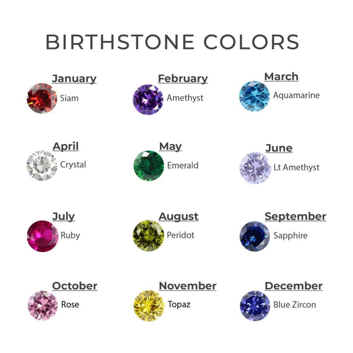 Custom Family Birthstone Bar Necklace - Mother's Day Gift