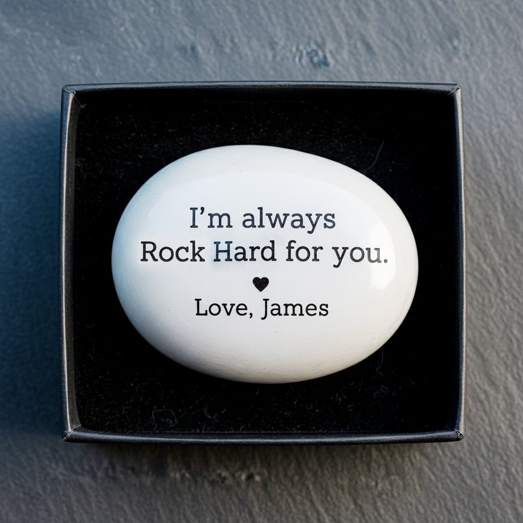 Funny Custom Rock Valentine's Gift For Her - UniqueThoughtful