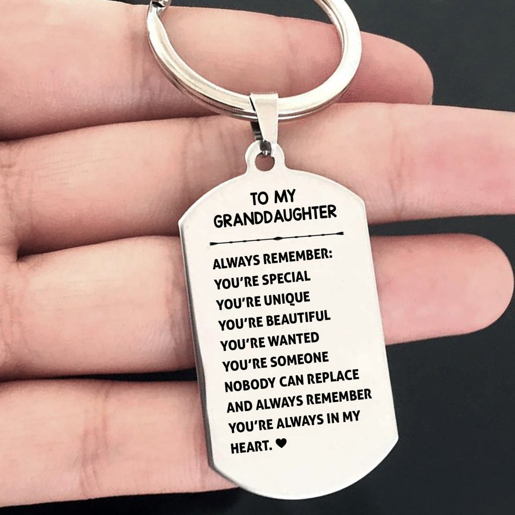 Gift to Granddaughter from Grandma/Grandpa - UniqueThoughtful