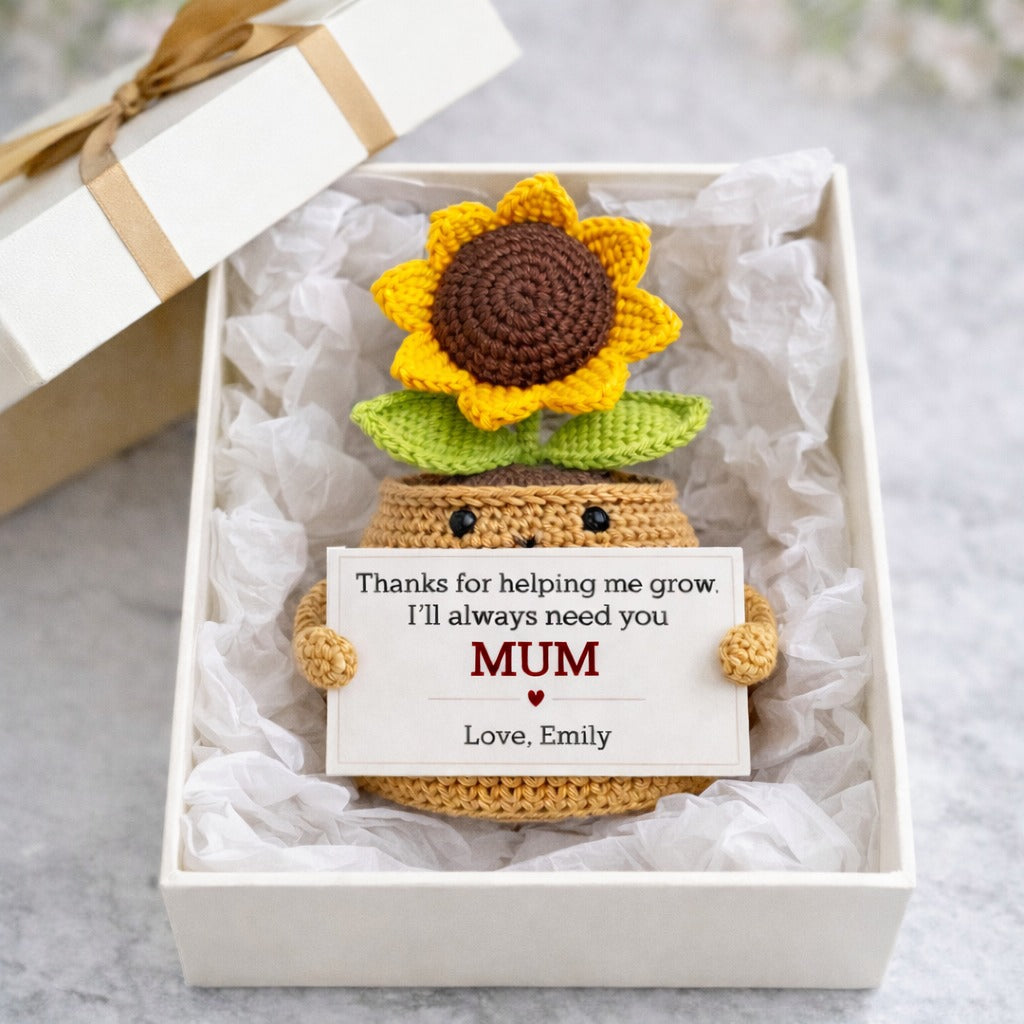 I'll Always Need You Mum - Custom Flower Crochet Gift For Mum