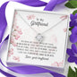 To My Girlfriend - love Knot Necklace - UniqueThoughtful