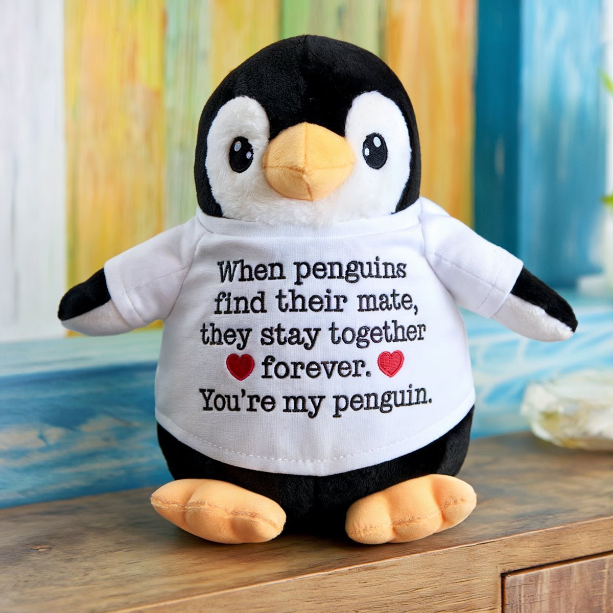 Valentine's Day Gifts for Friends – Thoughtful and Cute Penguin Plush - UniqueThoughtful