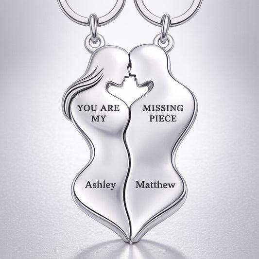 Personalized Couple Matching Puzzle set