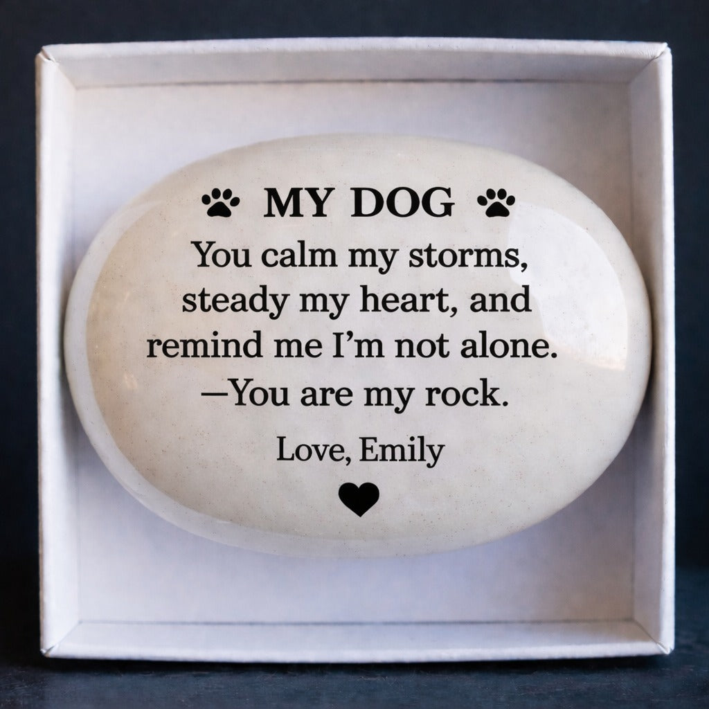 My Dog Is My Rock – A Meaningful Keepsake for Dog Lovers