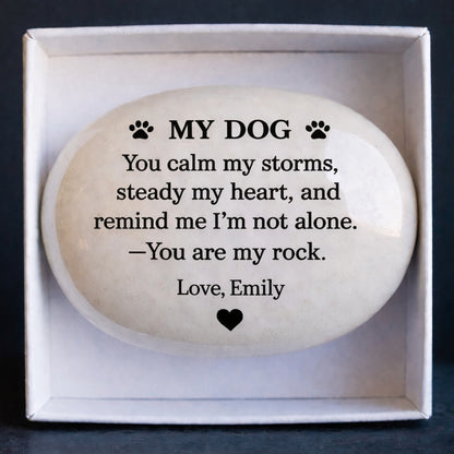 My Dog Is My Rock – A Meaningful Keepsake for Dog Lovers