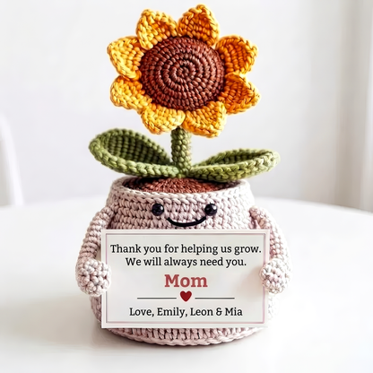 I'll Always Need You - Custom Flower Crochet Gift For Mom, Grandma