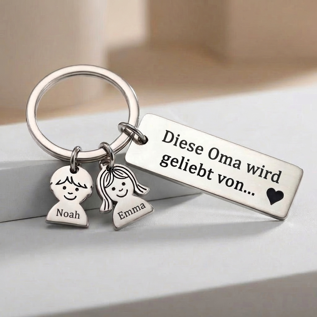 Personalisierter Namens-Schlüsselanhänger