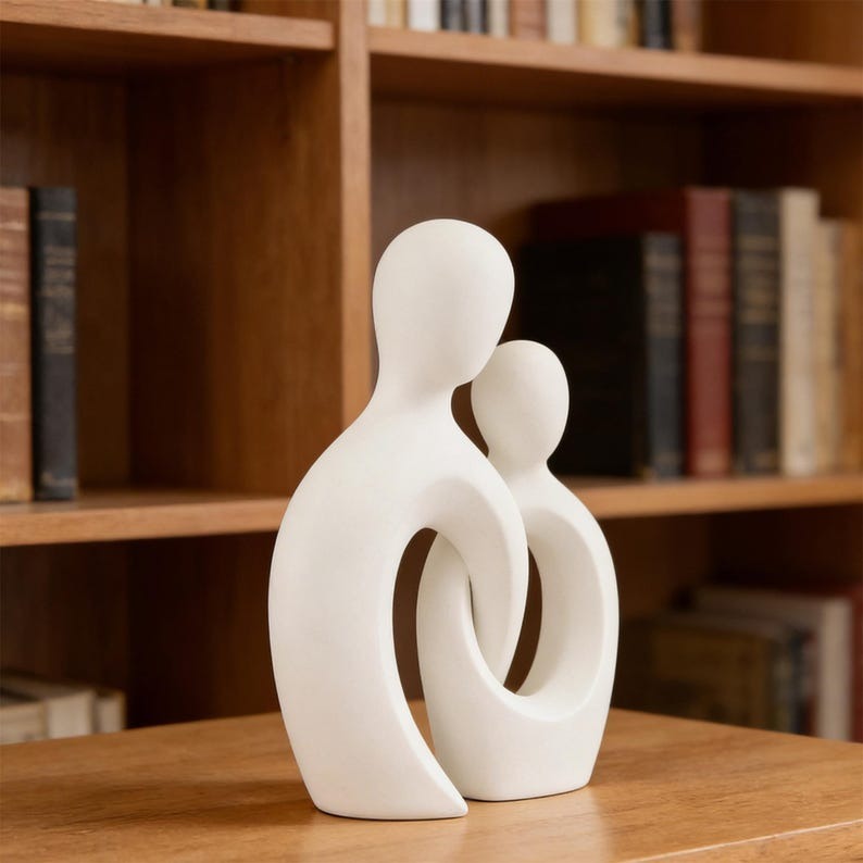 We Fit Perfectly Together – Couple Resin Sculpture Gift