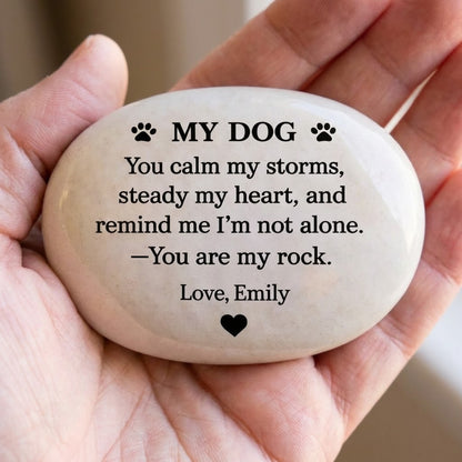 My Dog Is My Rock – A Meaningful Keepsake for Dog Lovers