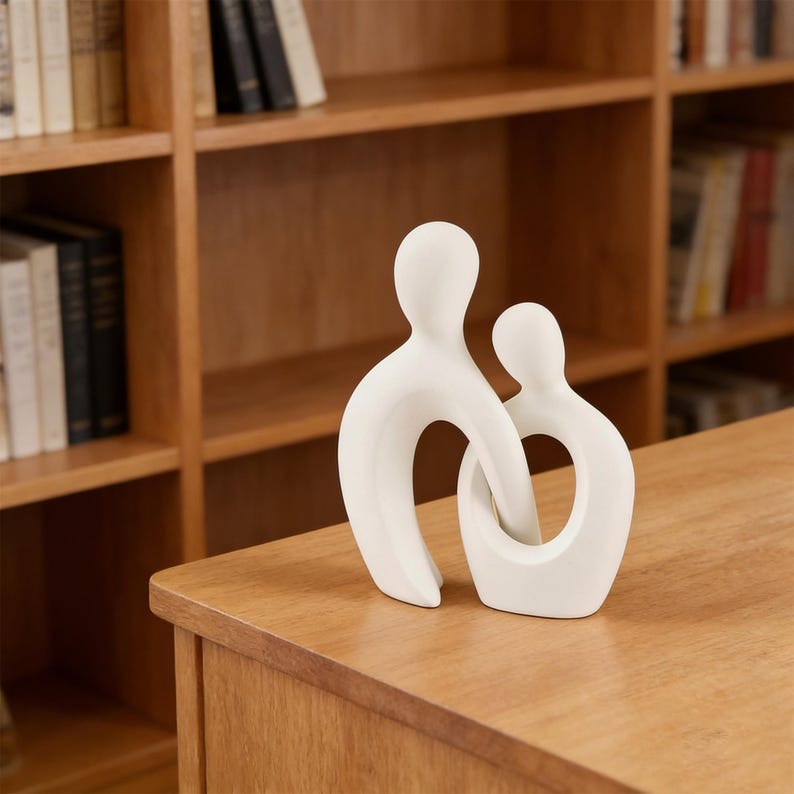 We Fit Perfectly Together – Couple Resin Sculpture Gift