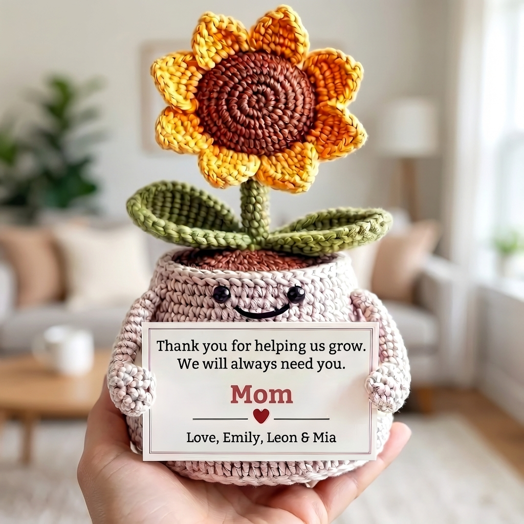 I'll Always Need You - Custom Flower Crochet Gift For Mom, Grandma