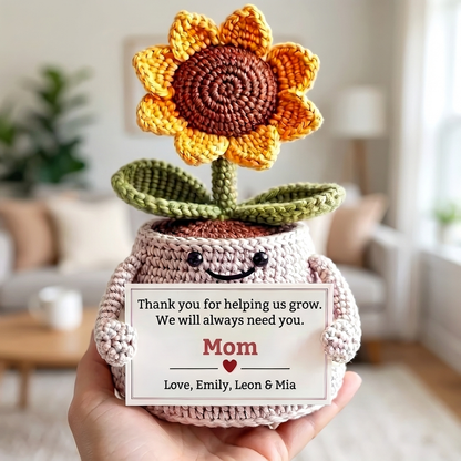 I'll Always Need You - Custom Flower Crochet Gift For Mom, Grandma