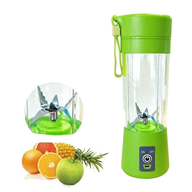 400ml USB Juicer, Portable Juice Blender with Six Blades - UniqueThoughtful