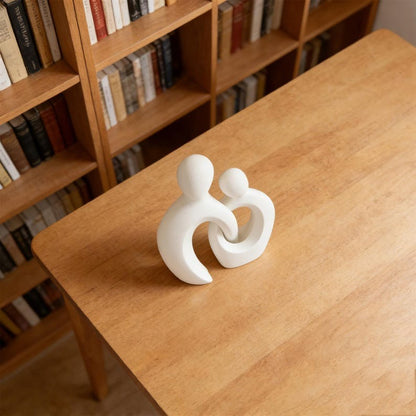 We Fit Perfectly Together – Couple Resin Sculpture Gift