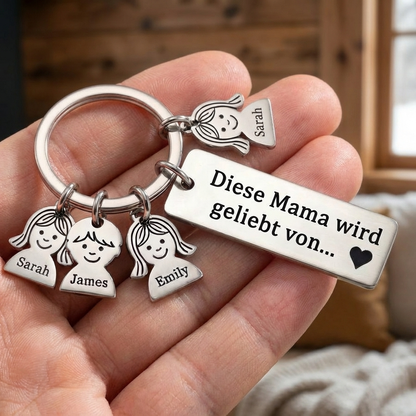 Personalisierter Namens-Schlüsselanhänger