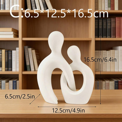 We Fit Perfectly Together – Couple Resin Sculpture Gift