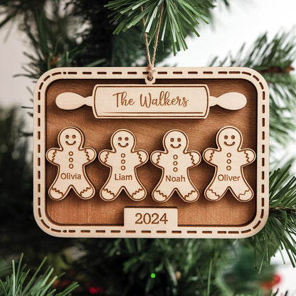 Personalized Kids Names Christmas Ornament