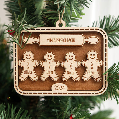 Personalized Kids Names Christmas Ornament