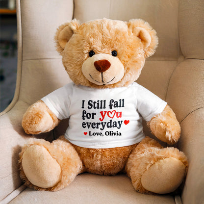 I Still Fall For You Everyday - Custom Bear