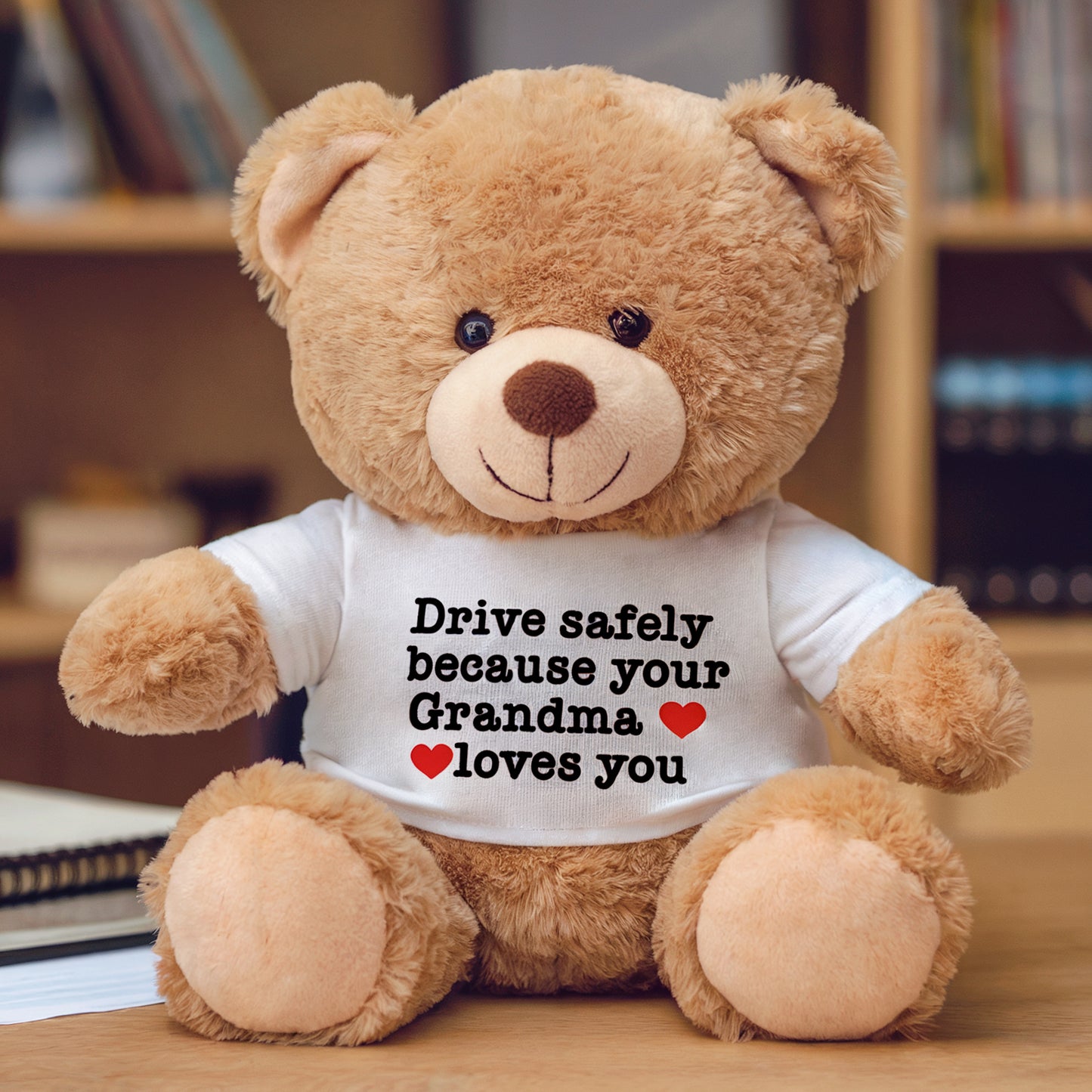 Drive Safely Custom Bear - Christmas Gift