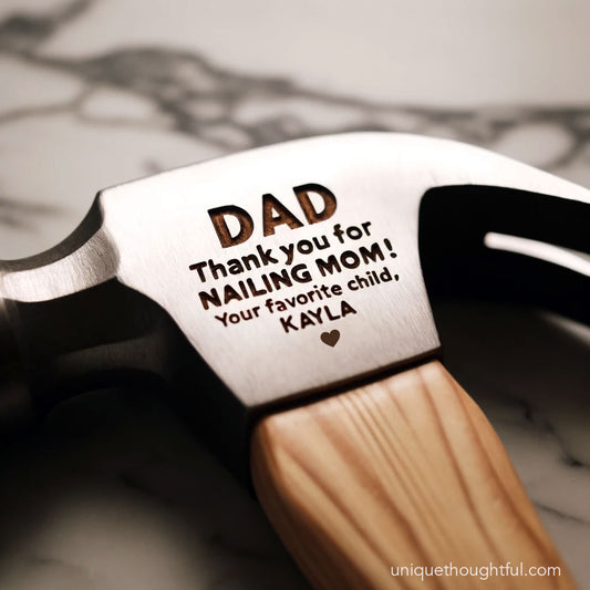 Personalized Hammer Father's Day Gift