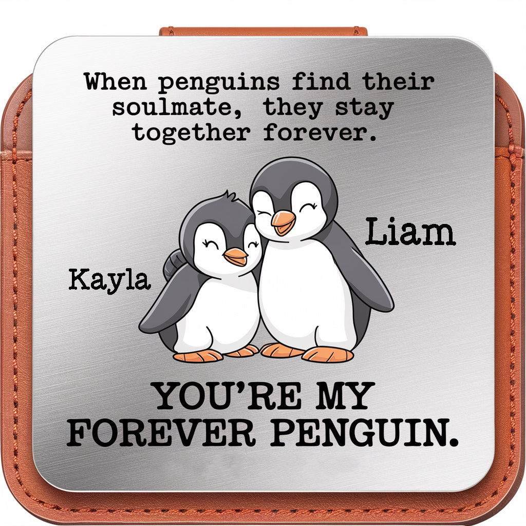 You're My Penguin Wallet Insert - Valentine's Gift