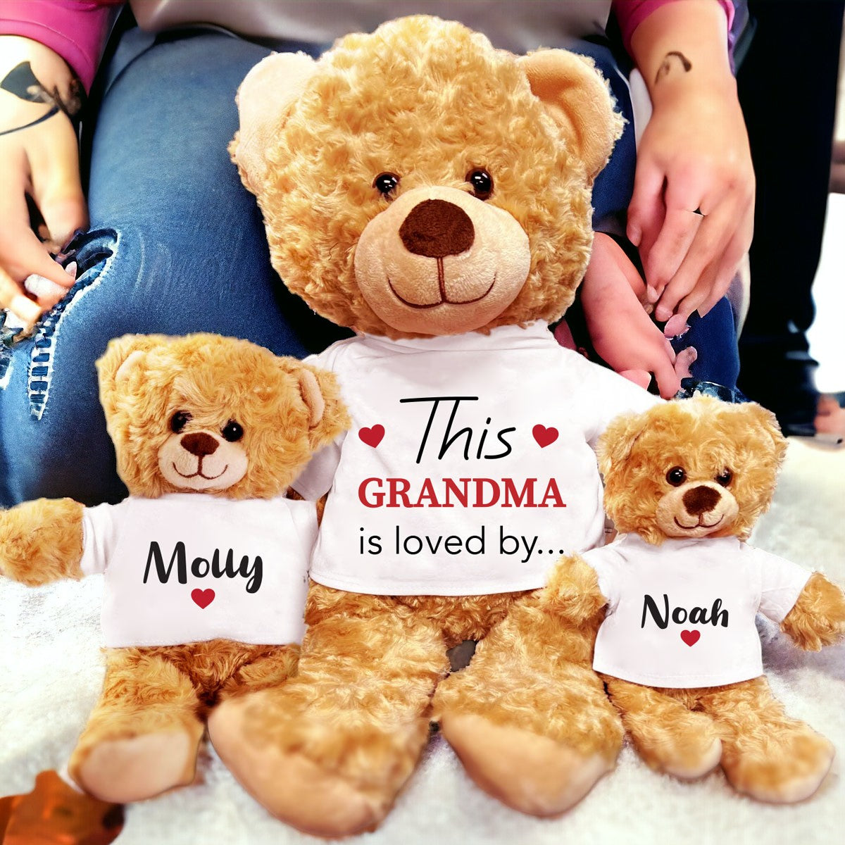 Custom Names Plush Teddy Bears