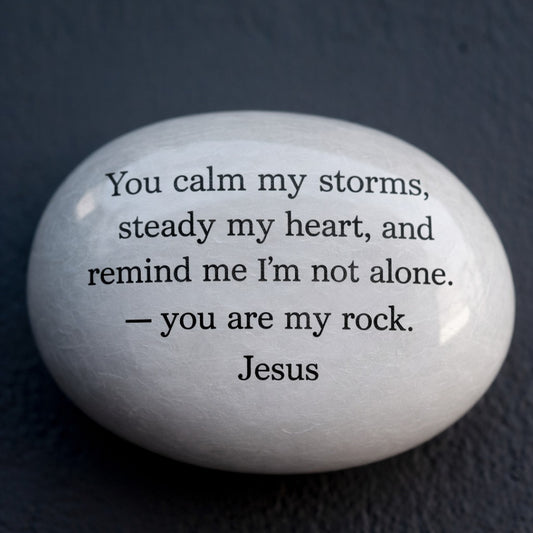 You Are My Rock Jesus - Custom Gift
