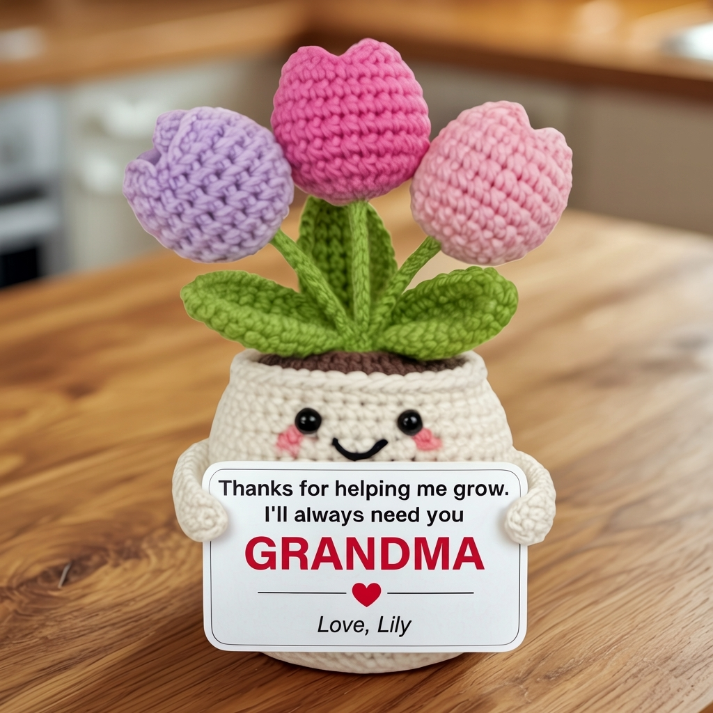 I'll Always Need You Mom - Custom Tulip Crochet Gift