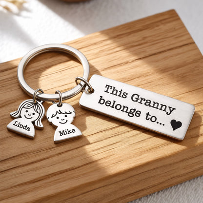 Custom Name Keychain Gift