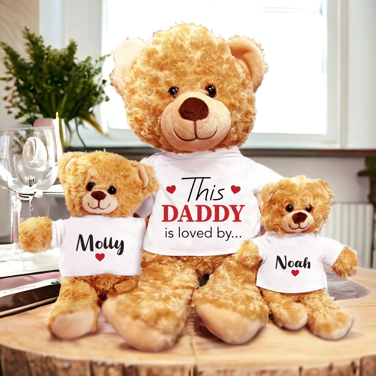 Custom Names Plush Teddy Bears
