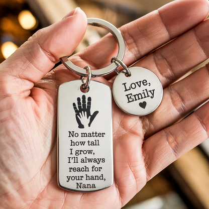 Custom Name Keychain Mother's Day Gift
