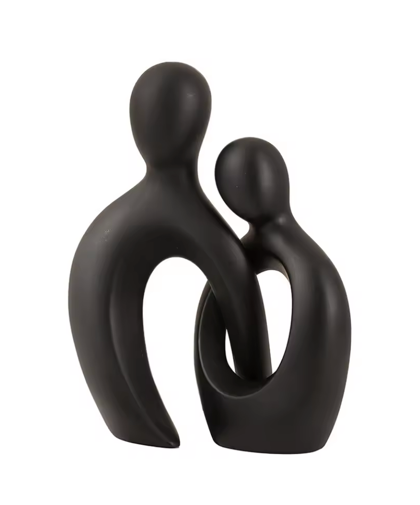 We Fit Perfectly Together – Couple Resin Sculpture Gift