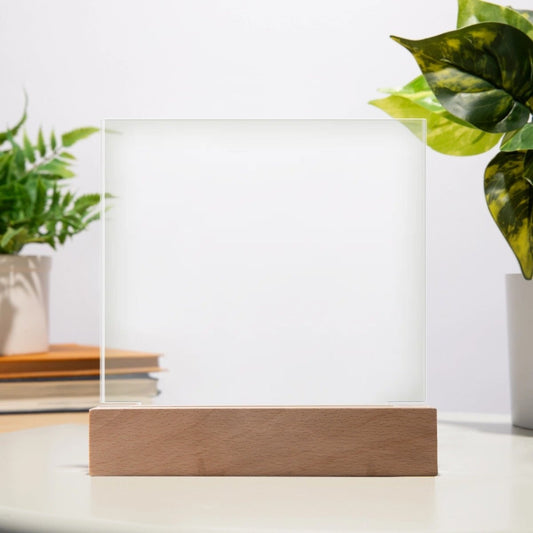 Acrylic Square Plaque - UniqueThoughtful