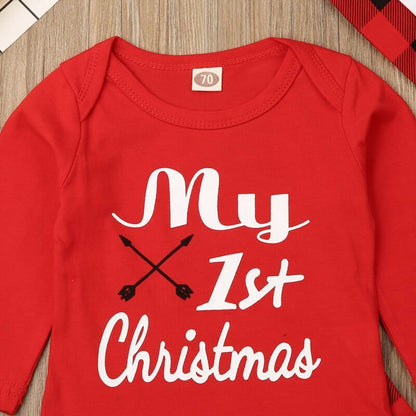 Baby's 1st Christmas Cute outfit - Uniquethoughtful