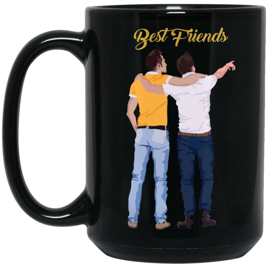 'best friends coffee mugs for boys' - UniqueThoughtful