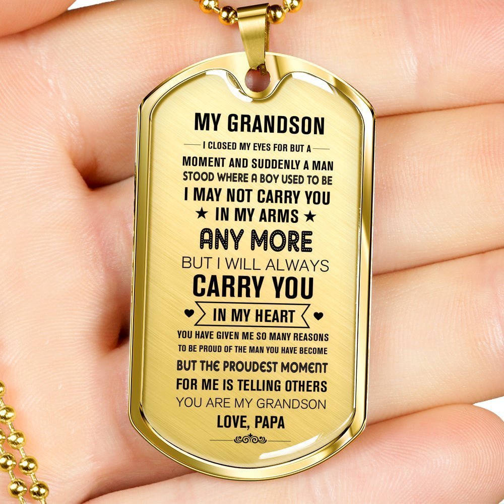 Christmas Gift For Grandson - UniqueThoughtful