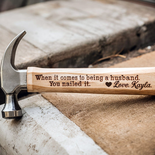 Custom Hammer Anniversary Gift For Husband - Uniquethoughtful