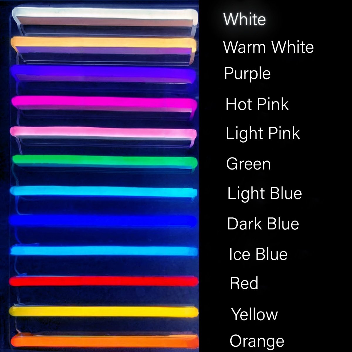 Custom Initials Neon Sign - Anniversary Gift - UniqueThoughtful