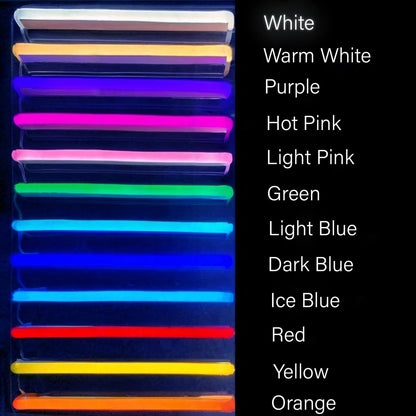 Custom Initials Neon Sign - Anniversary Gift - UniqueThoughtful