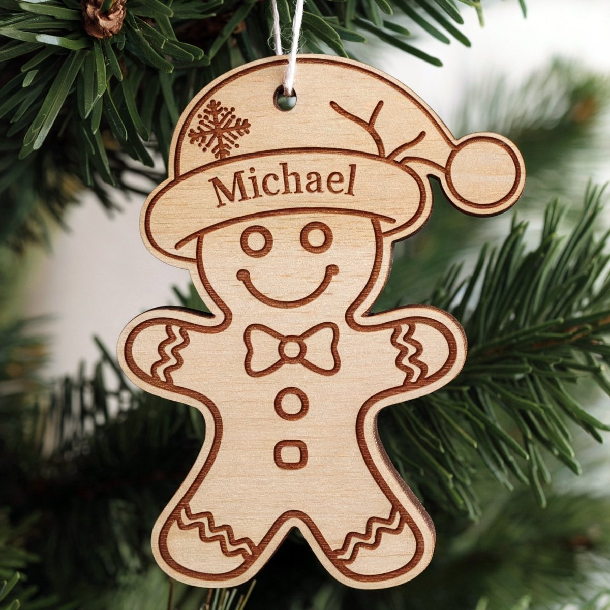 Custom Name Christmas Ornament - UniqueThoughtful