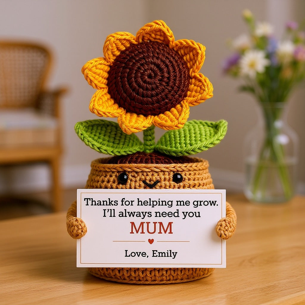 I'll Always Need You Mum - Custom Flower Crochet Gift For Mum