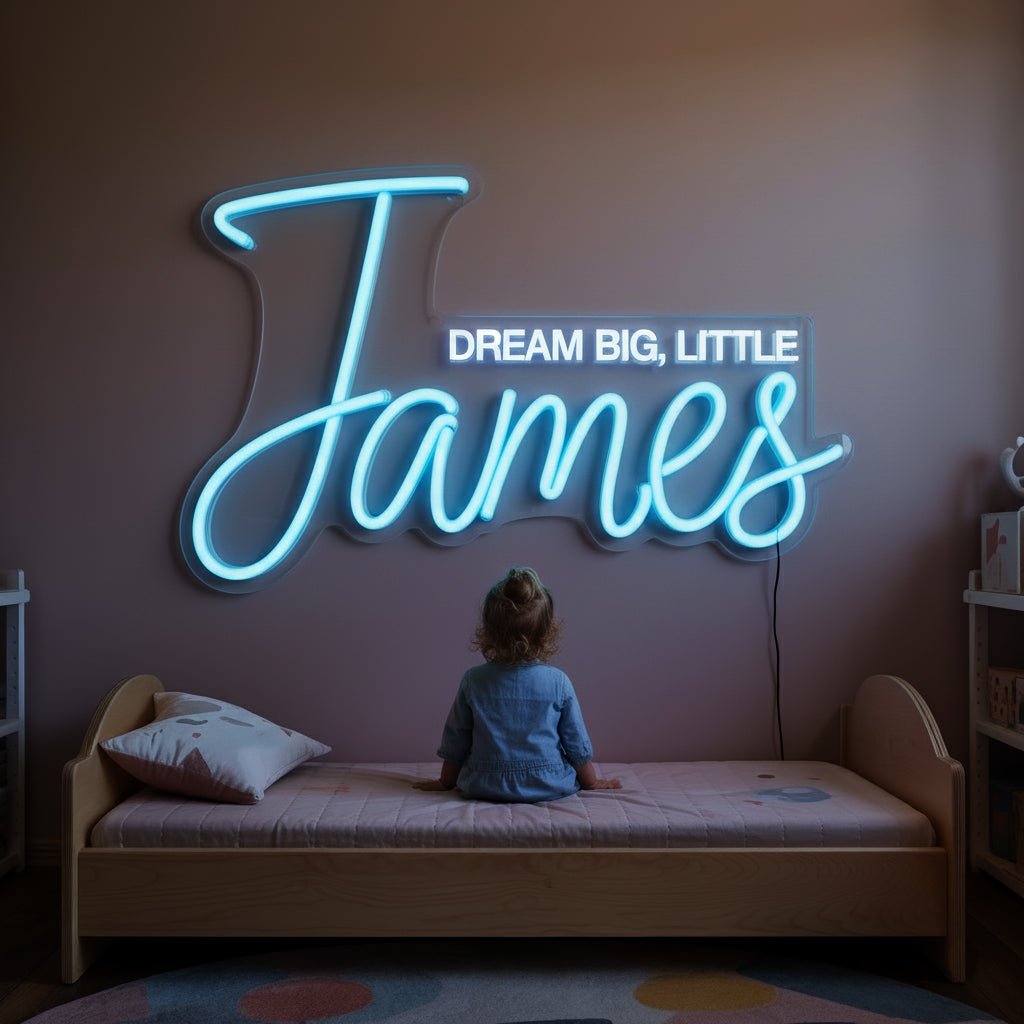Dream Big - Custom Name Neon Sign - UniqueThoughtful
