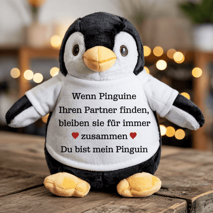 Du bist mein Pinguin Kuscheltier – Bedeutungsvolles Geschenk für die Liebe - UniqueThoughtful