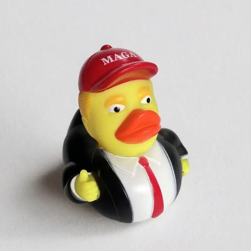 Duck MAGA - Great for Ducking Funny Rubber Duck - UniqueThoughtful