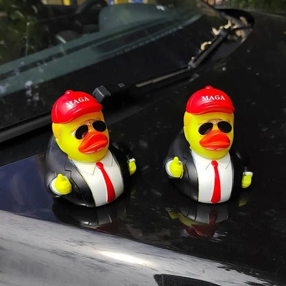 Duck MAGA - Great for Ducking Funny Rubber Duck - UniqueThoughtful