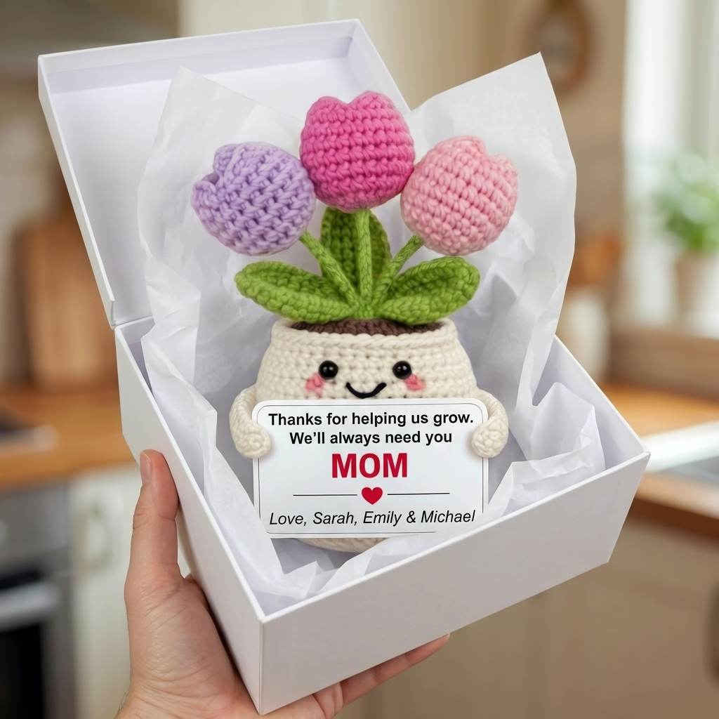 I'll Always Need You Mom - Custom Tulip Crochet Gift
