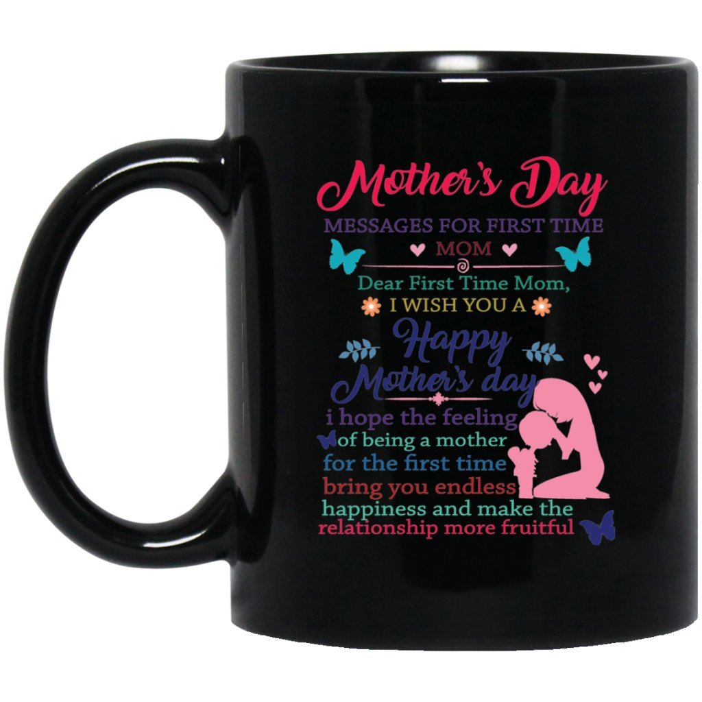 "First time mom "Happy Mother’s Day" Coffee Mug - Uniquethoughtful