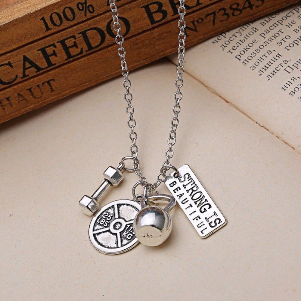 Fitness Gym Pendant - Uniquethoughtful